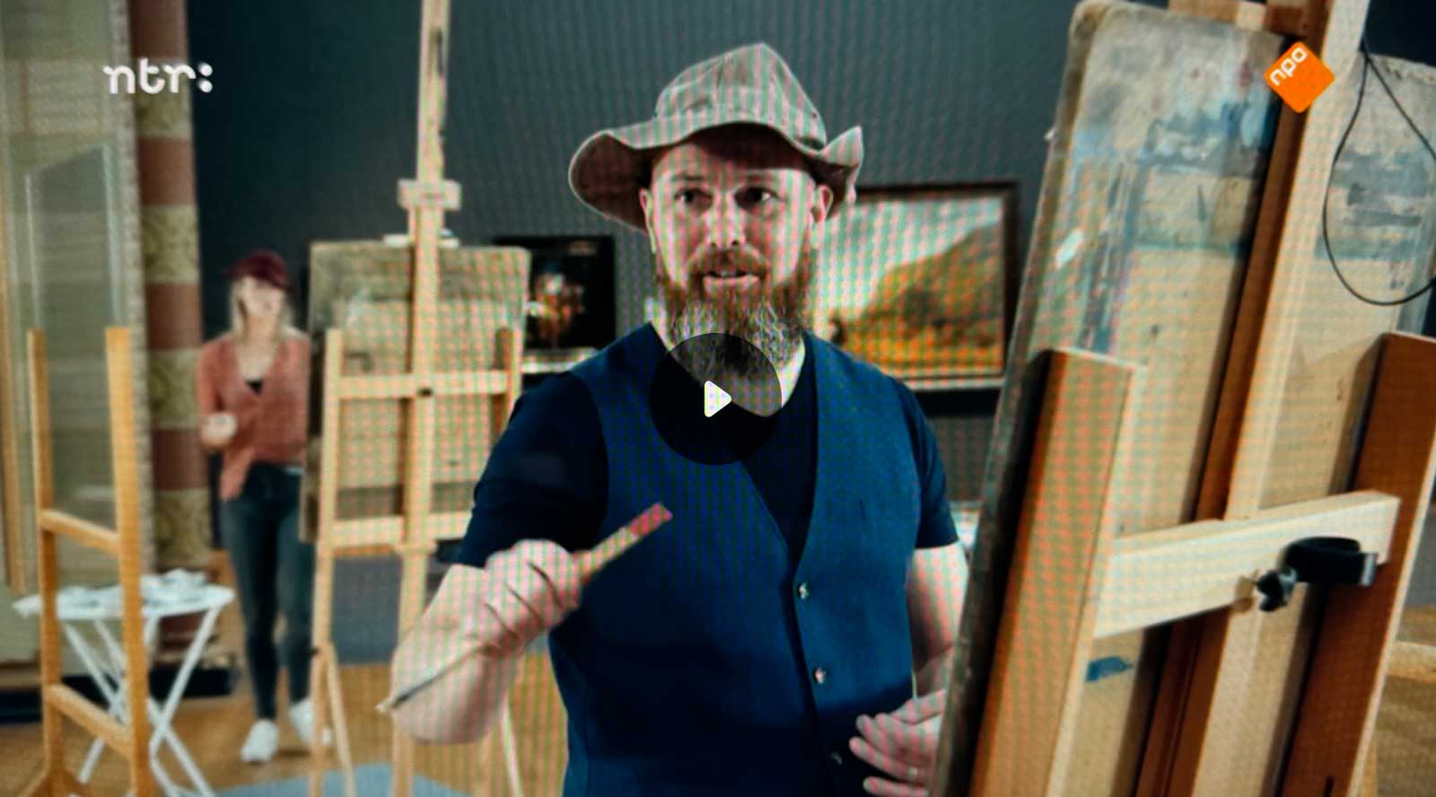 In de media Peter de Waard NTR | Project Rembrandt