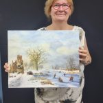 Schilderijen cursisten Schildercursus