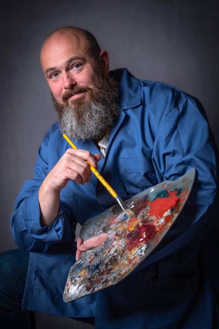 Peter de Waard van schilderschool Eindhoven voor schildercursus en schilderlessen