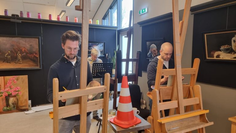traditioneel schilderen, leren schilderen