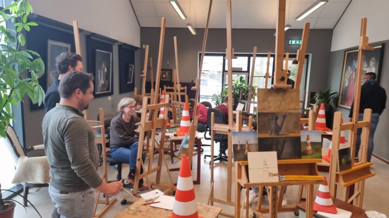 traditioneel schilderen, leren schilderen